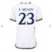 Günstige Real Madrid Ferland Mendy #23 Heim Fussballtrikot Damen 2023-24 Kurzarm